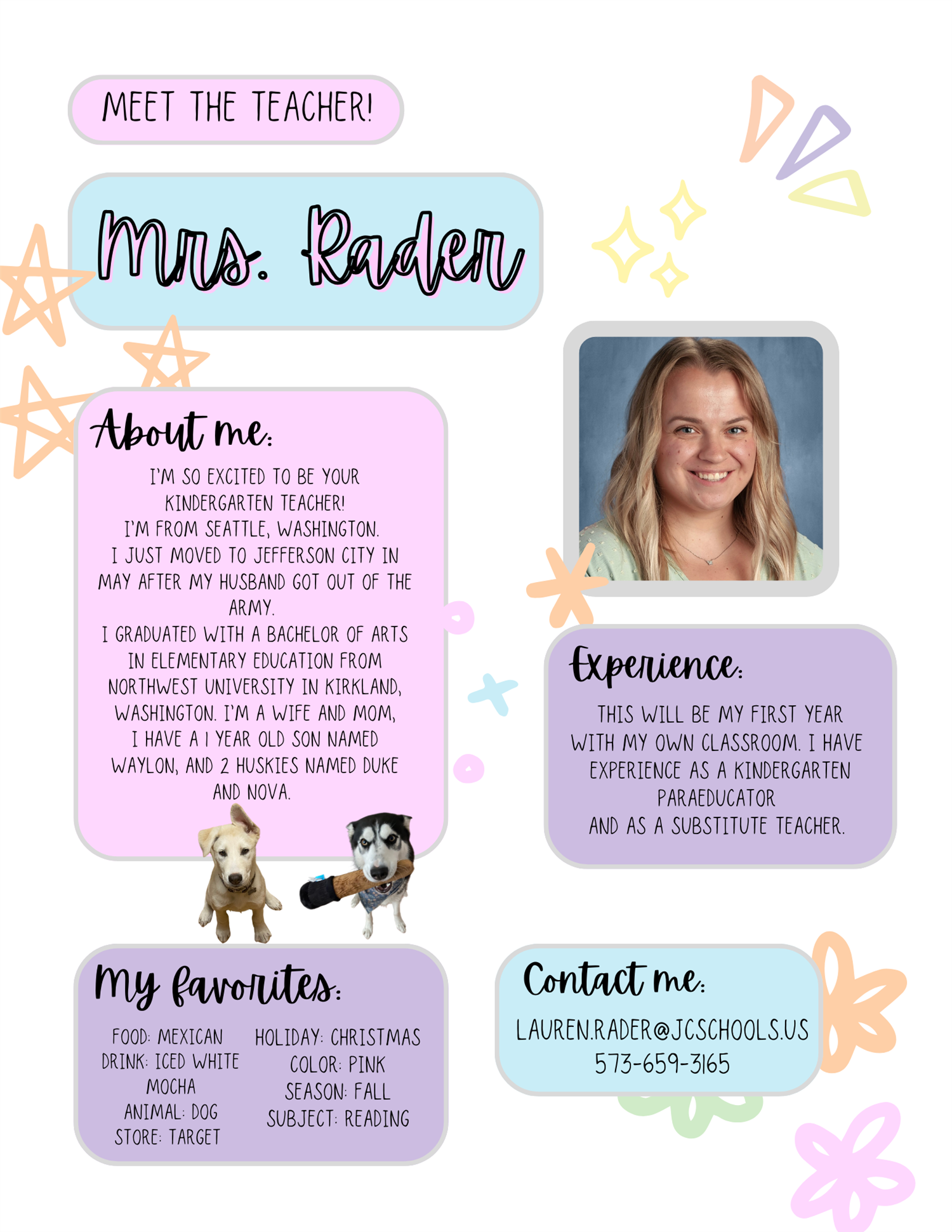 Meet the Teacher